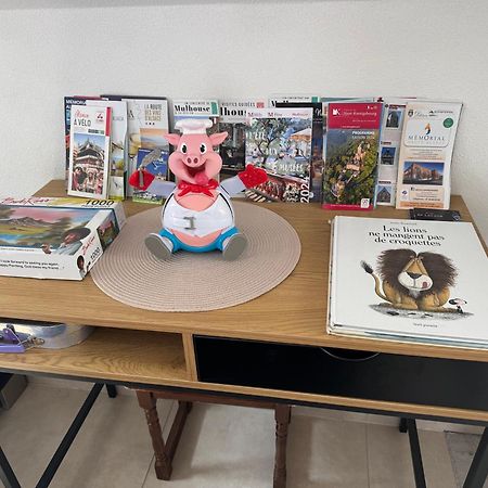 Appartement Bes,, Attique Neuf Avec Confort Wittenheim Esterno foto